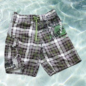 Liquid Boardwear Mens 30" Board Shorts SwimTrunks Pool Vacation Beach Surf Party